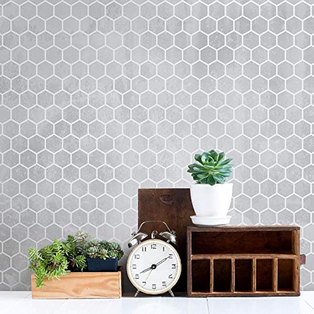 Plantilla hexagonal de panal de abeja para bricolaje