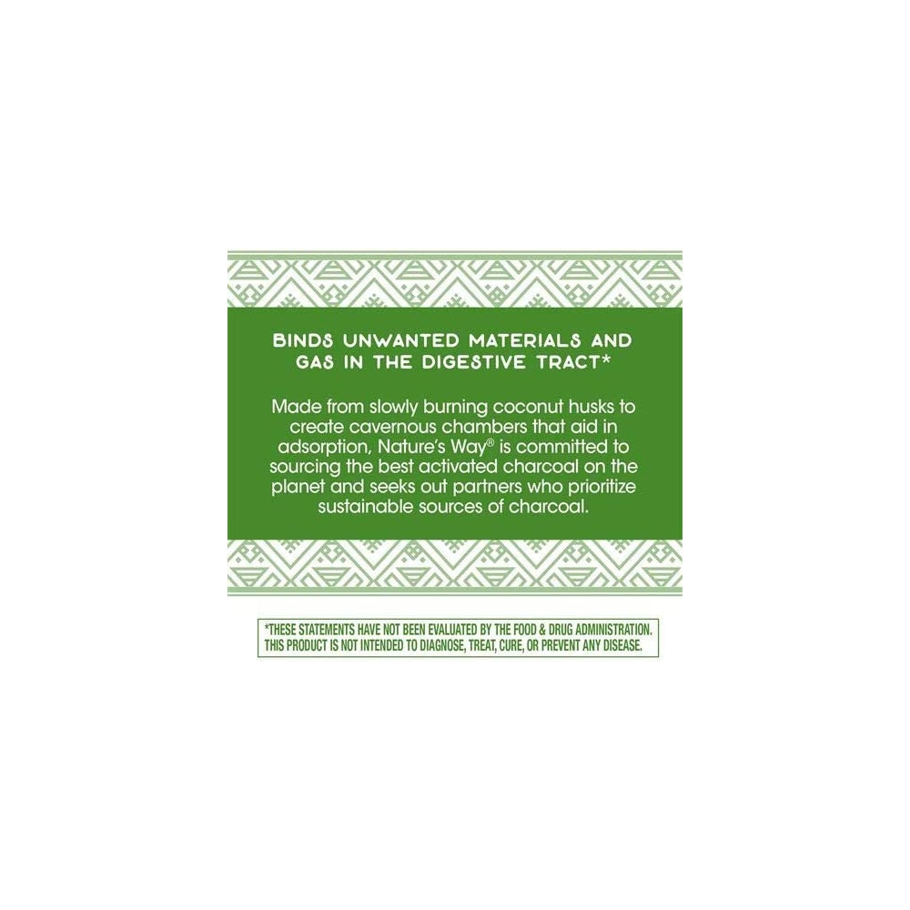 Suplemento Carbón activado 560 mg por porción 360 cápsulas