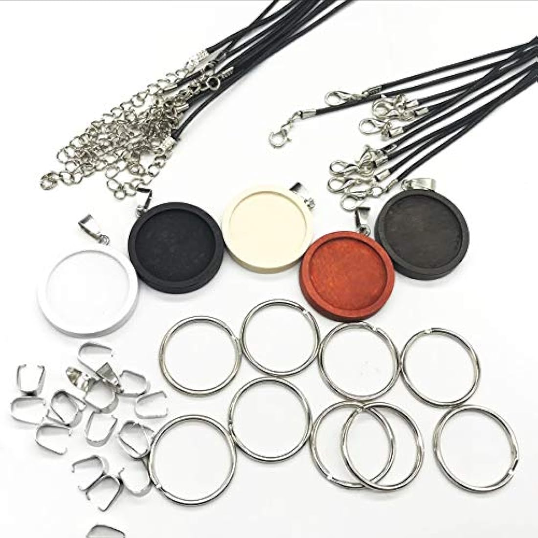 Dijes y Medallas 45 colgantes redondos