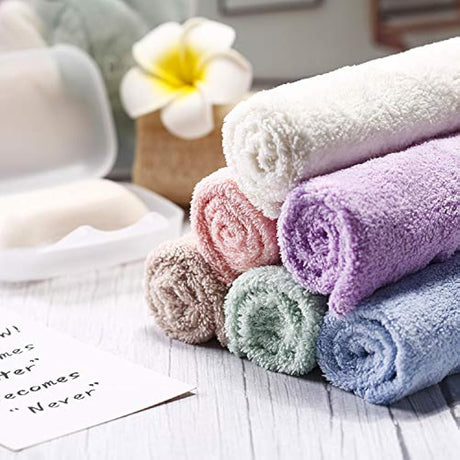 Syhood Paños de limpieza facial de microfibra para la cara