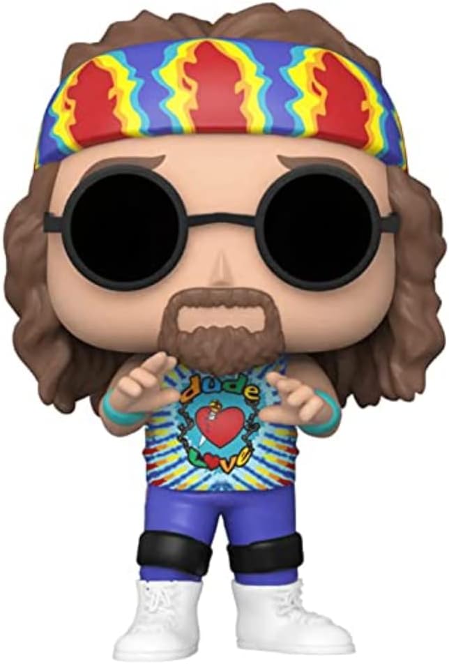 Figurita Funko Pop! WWE: Dude Love, personaje de lucha libre