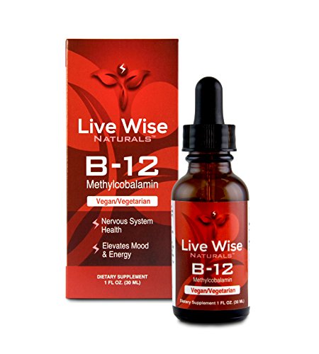 Gotas líquidas de vitamina B12, sublingual, metilcobalamina