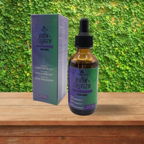 Gotas de colágeno líquido premium con biotina