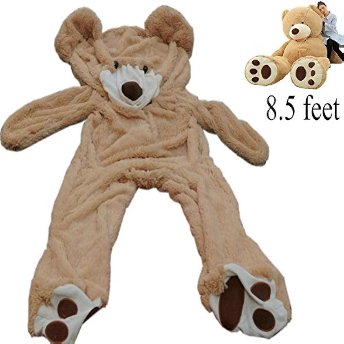 Peluches Capa de oso gigante de peluche de 8.5 pies