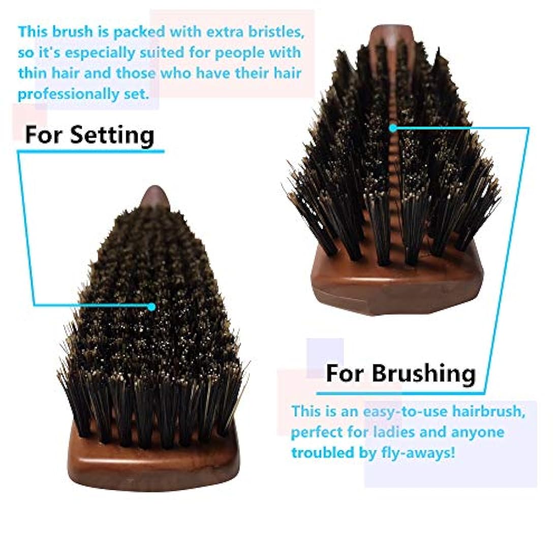 Cepillo pelo fino, especializado, para dar brillo