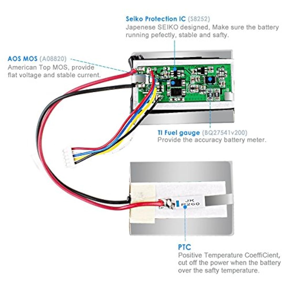 Beats Pill 2.0 Batería Kratax Batería de Reemplazo