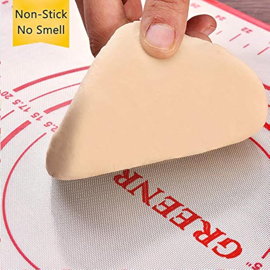 Alfombrilla de silicona antiadherente para repostería