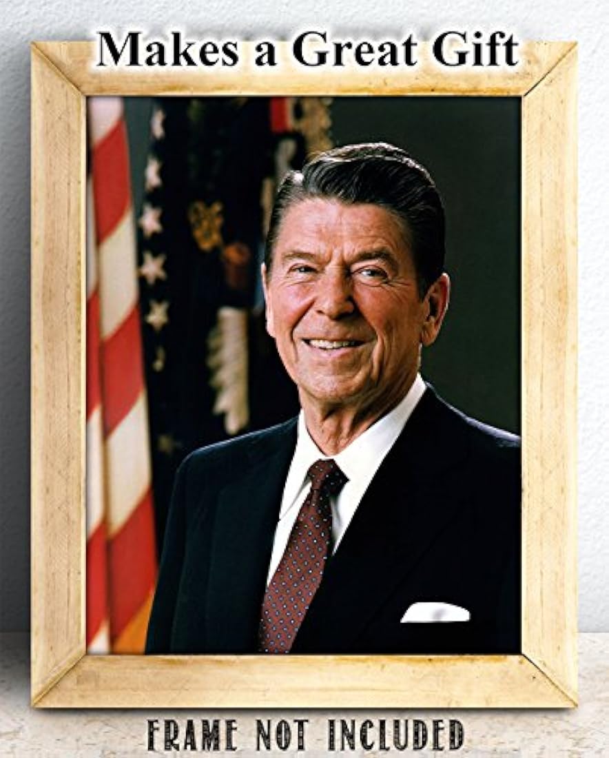 Fotografía oficial del presidente Ronald Reagan -