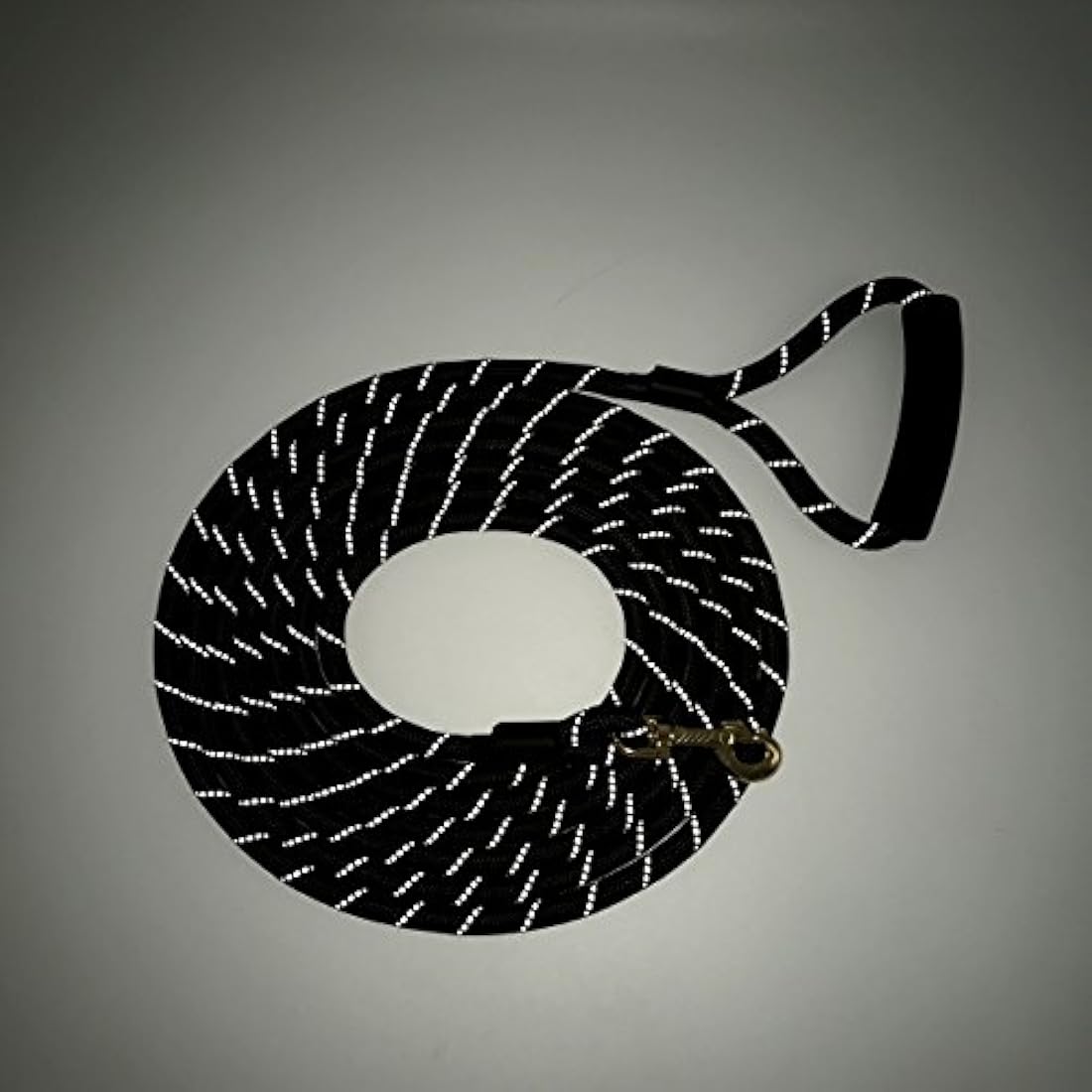 Correa para perros con mango suave 8-20 FT rojo