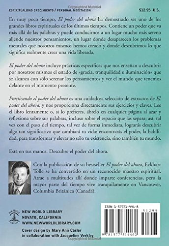 Practicando el poder de ahora libro