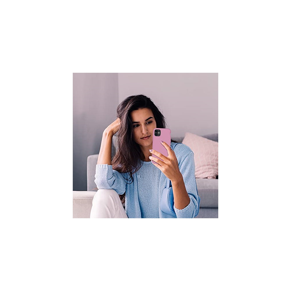 Fundas y Estuches para iPhone 11 silicona Lila