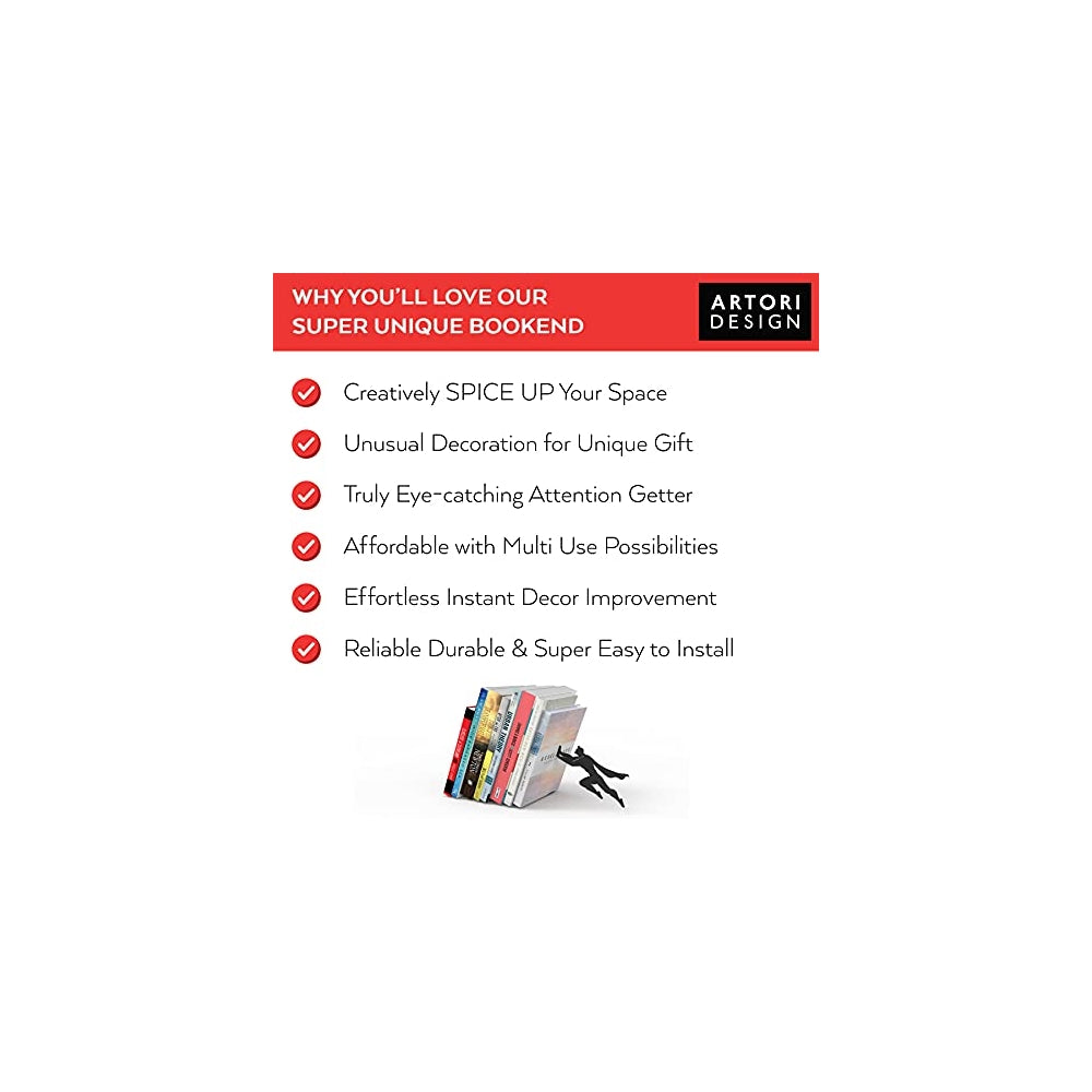 Sujetalibros Superhéroe regalo ideal