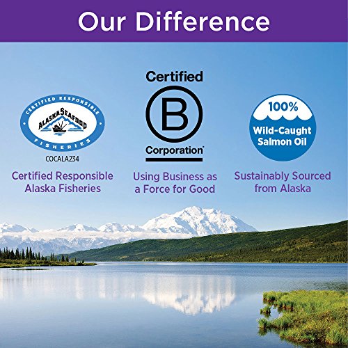 Suplemento de aceite de salmón salvaje de Alaska