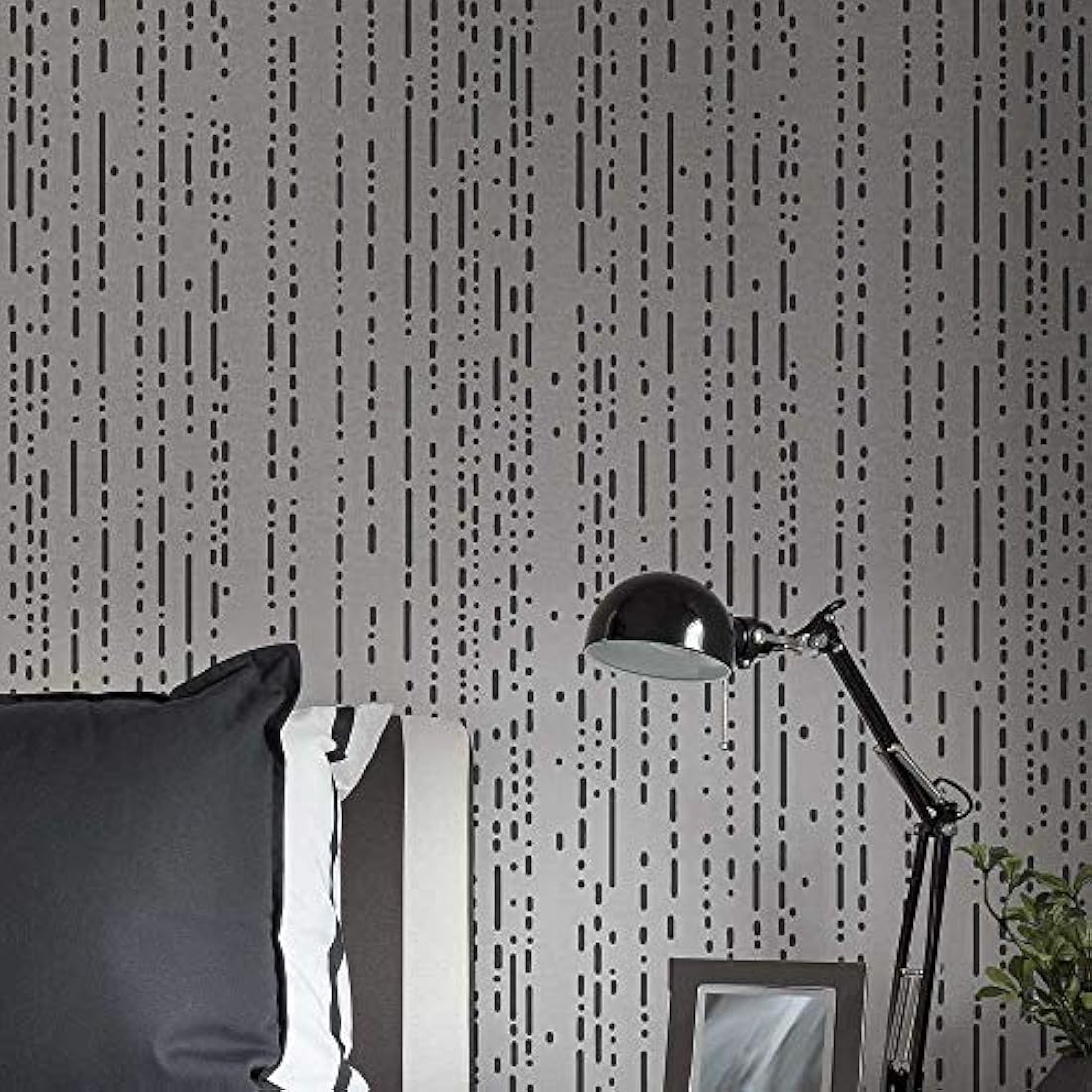 Plantilla de pared modelo de lluvia