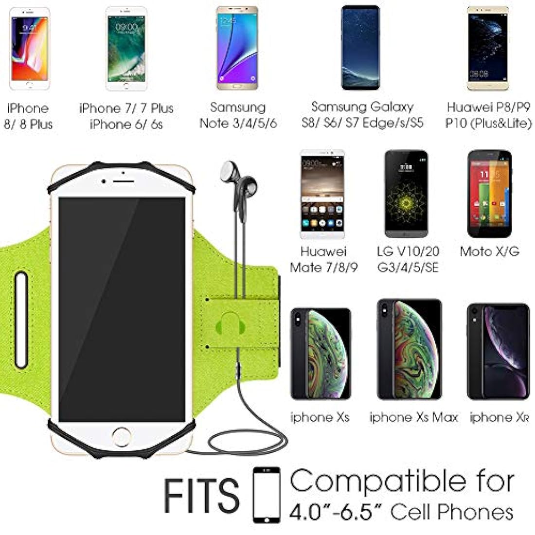 Brazalete de running para celular