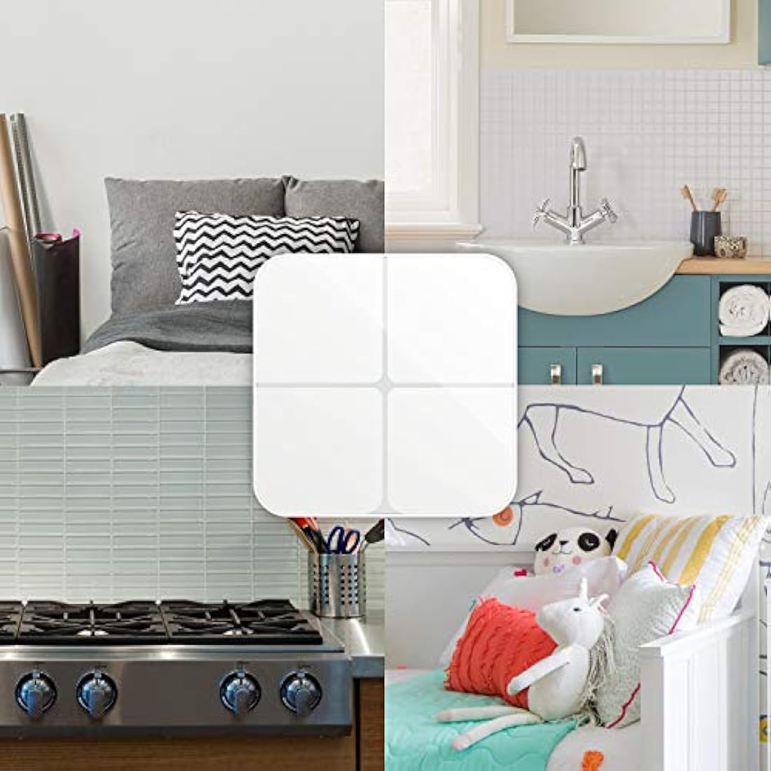 Conmutador de pared y control remoto