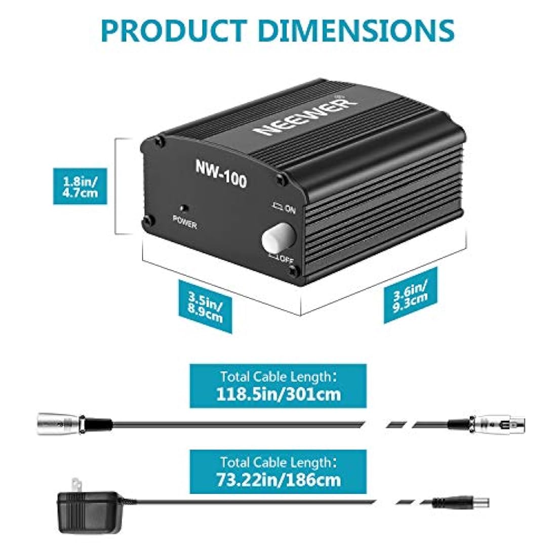 Kit de alimentación  de 1 canal