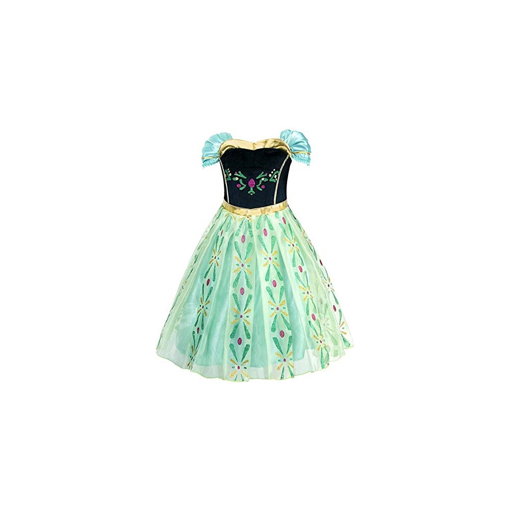 Disfraces de princesa para niñas verdes talla 2 a 3T