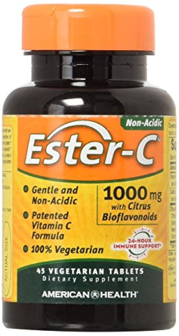 American Health Ester-C con bioflavonoides cítricos tabletas