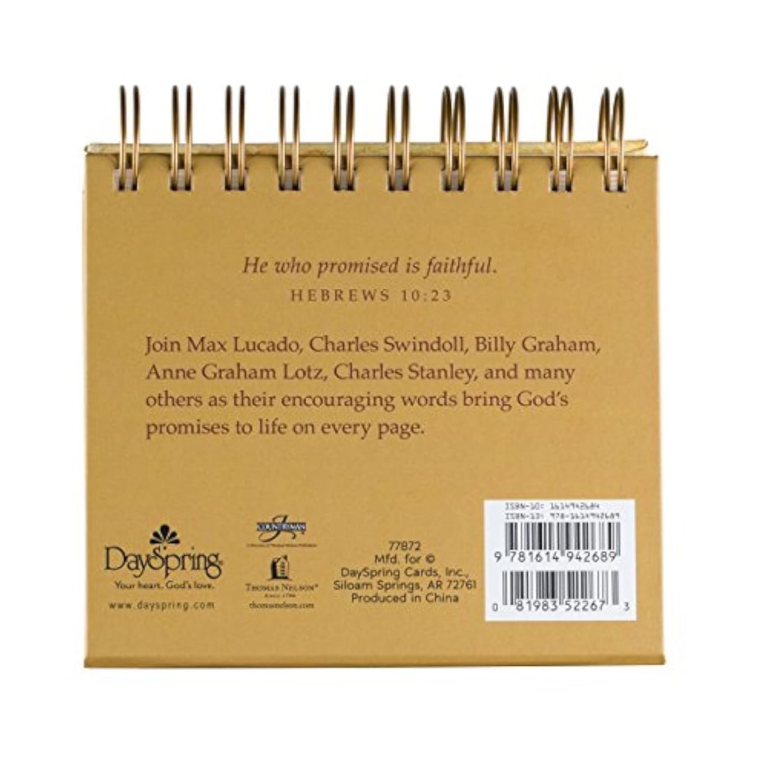 DaySpring -Calendario para las promesas de Dios día a día