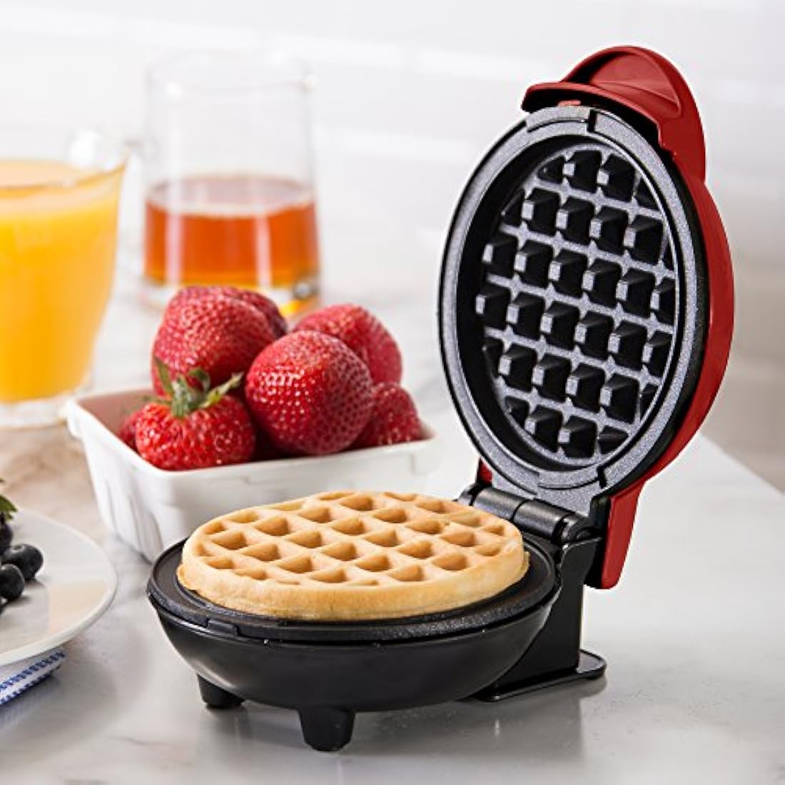 la mini máquina para hacer gofres para waffles