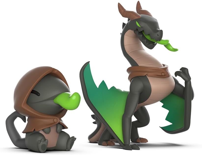 Figuras Vinyl Unstable Games - Haze Greentongue & Devastador