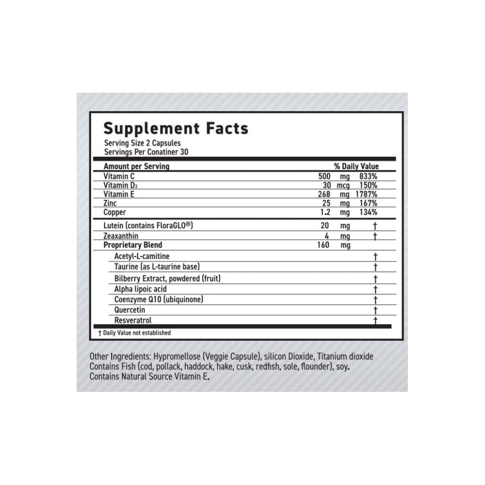 Suplementos Alimenticios Fórmula Ocular