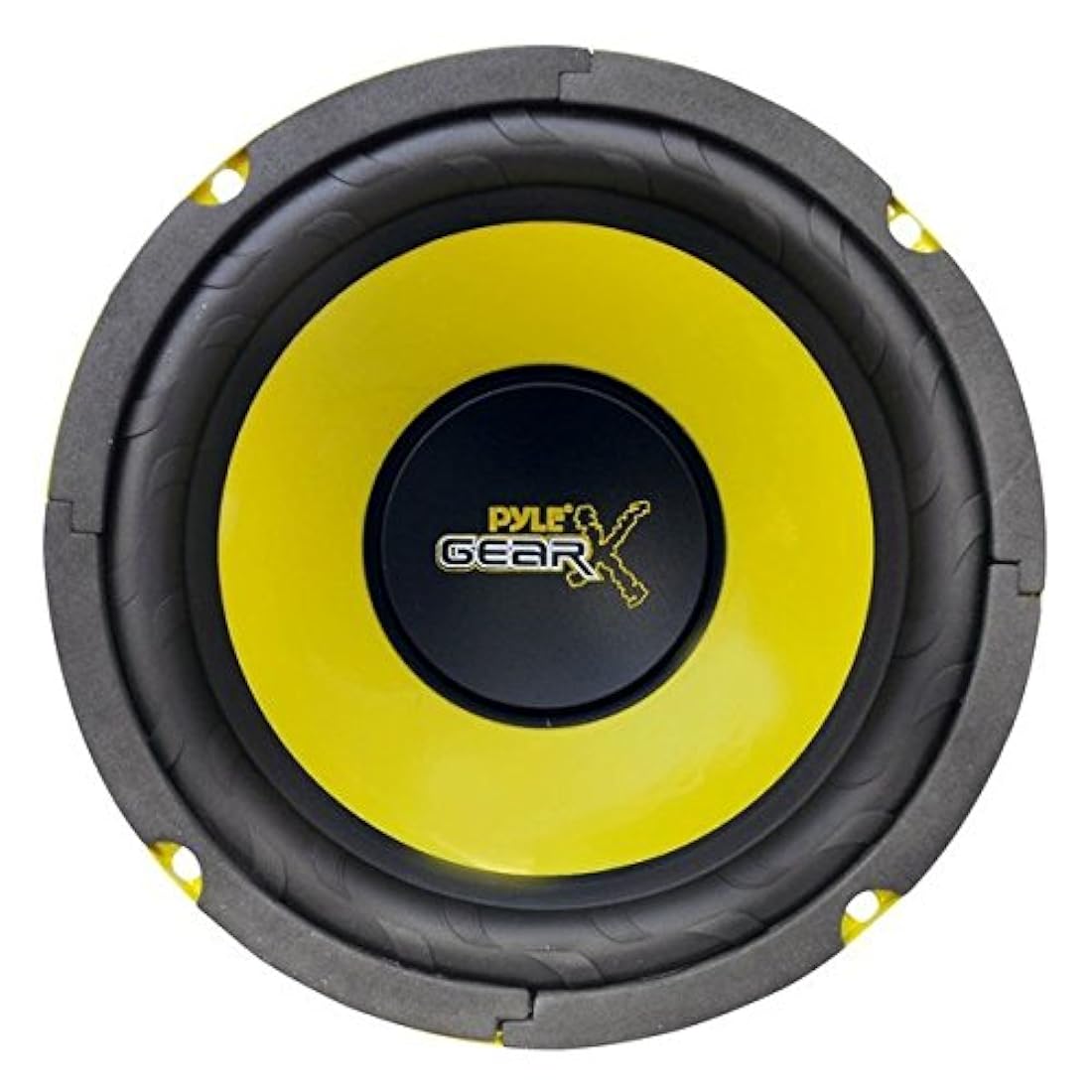 Parlantes para coche amarillo PYLE PLG64