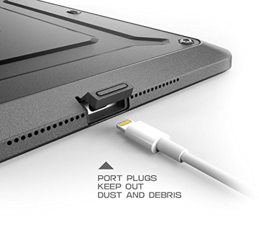 Funda protectora con mica protectora para iPad Air 2- Negro