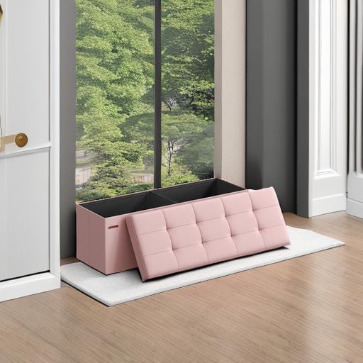 Banco de almacenamiento plegable, reposapiés, modelo ULSF077R11