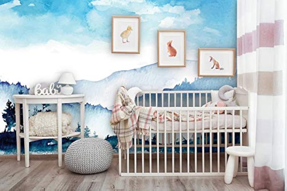 Mural de Papel pintado autoadhesivo acuarela