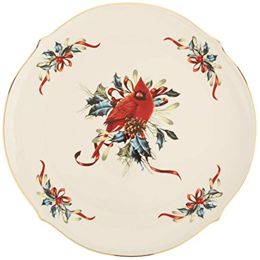 Lenox - Bandeja para pan de invierno multicolor Bandeja