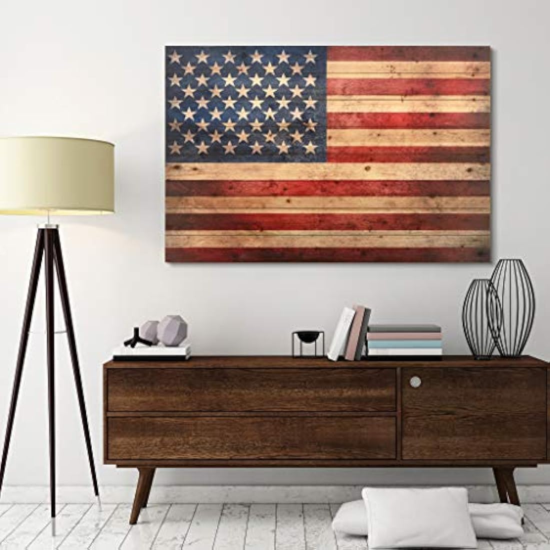 Cuadro bandera americana