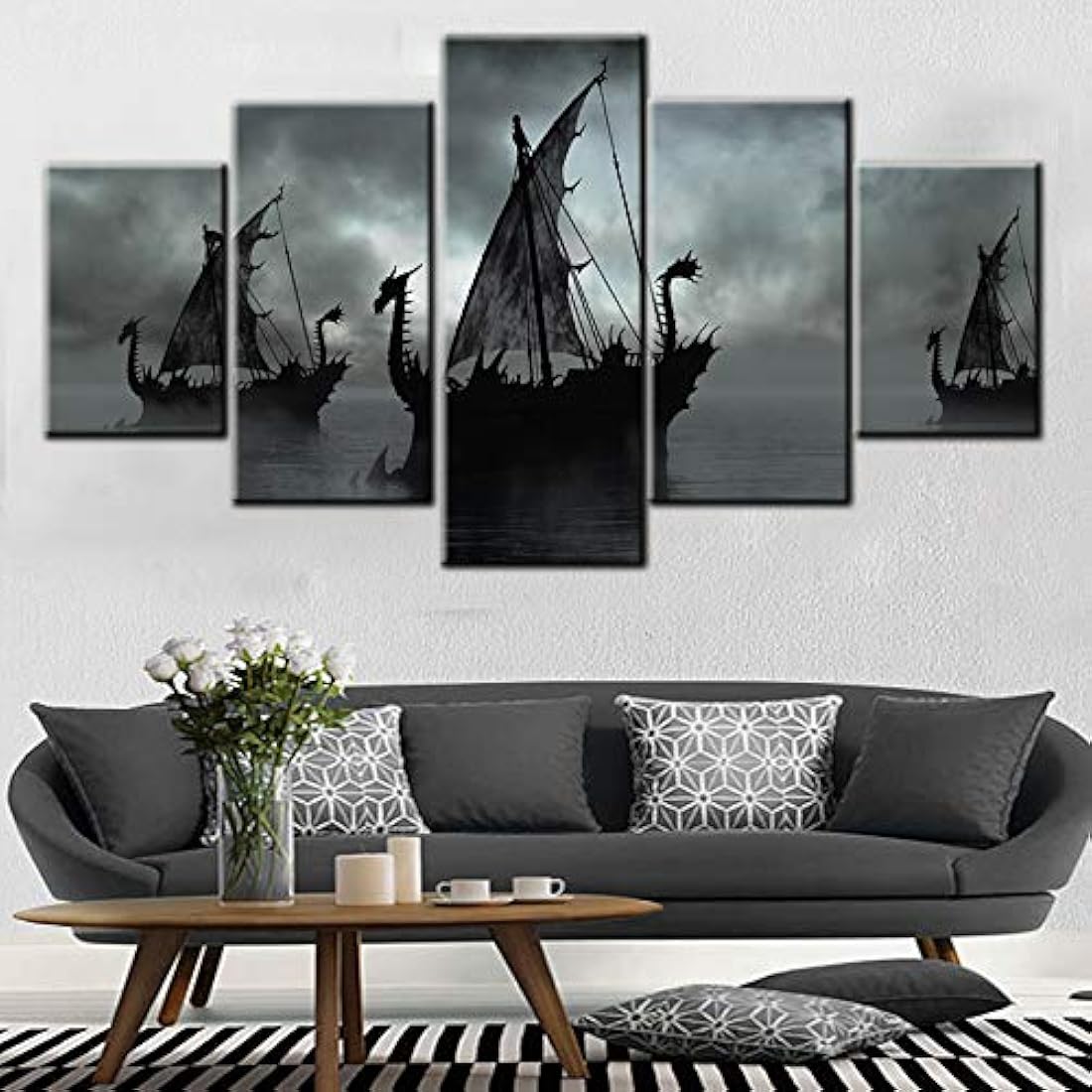 TUMOVO - Juego de 5 fotos de barco - WhOops