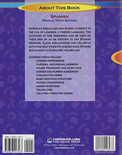 libro Español secundaria