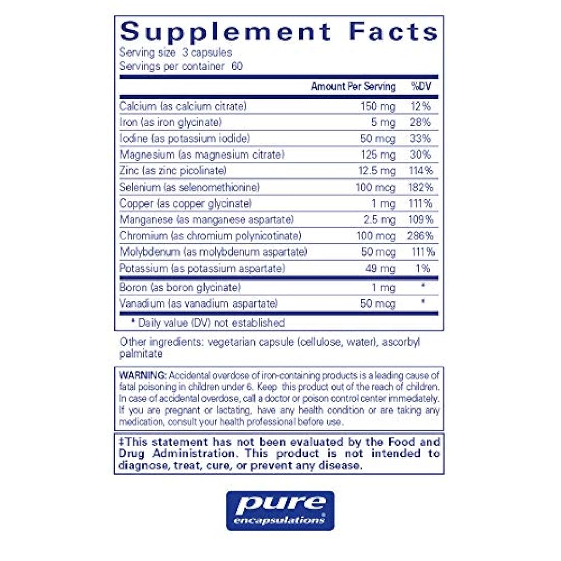 Encapsulaciones puras - Mineral 650 180c, 1