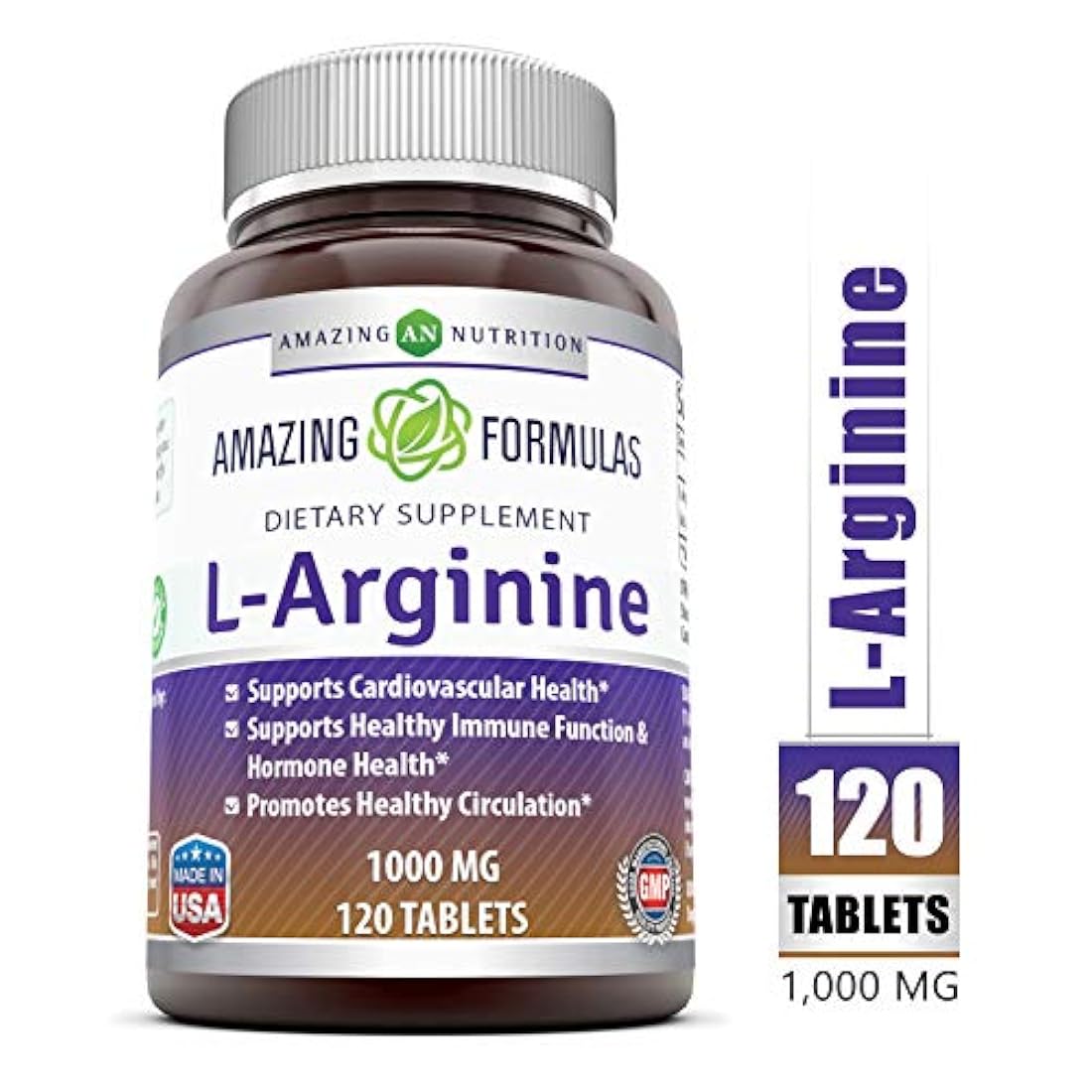 Fórmulas asombrosas L-Arginina.