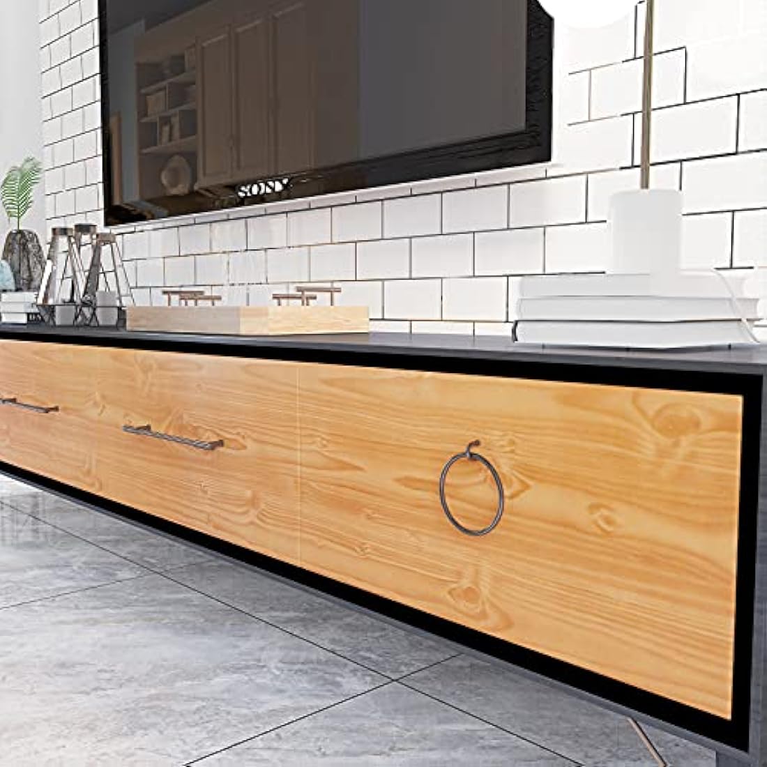 papel pintado de madera marrón