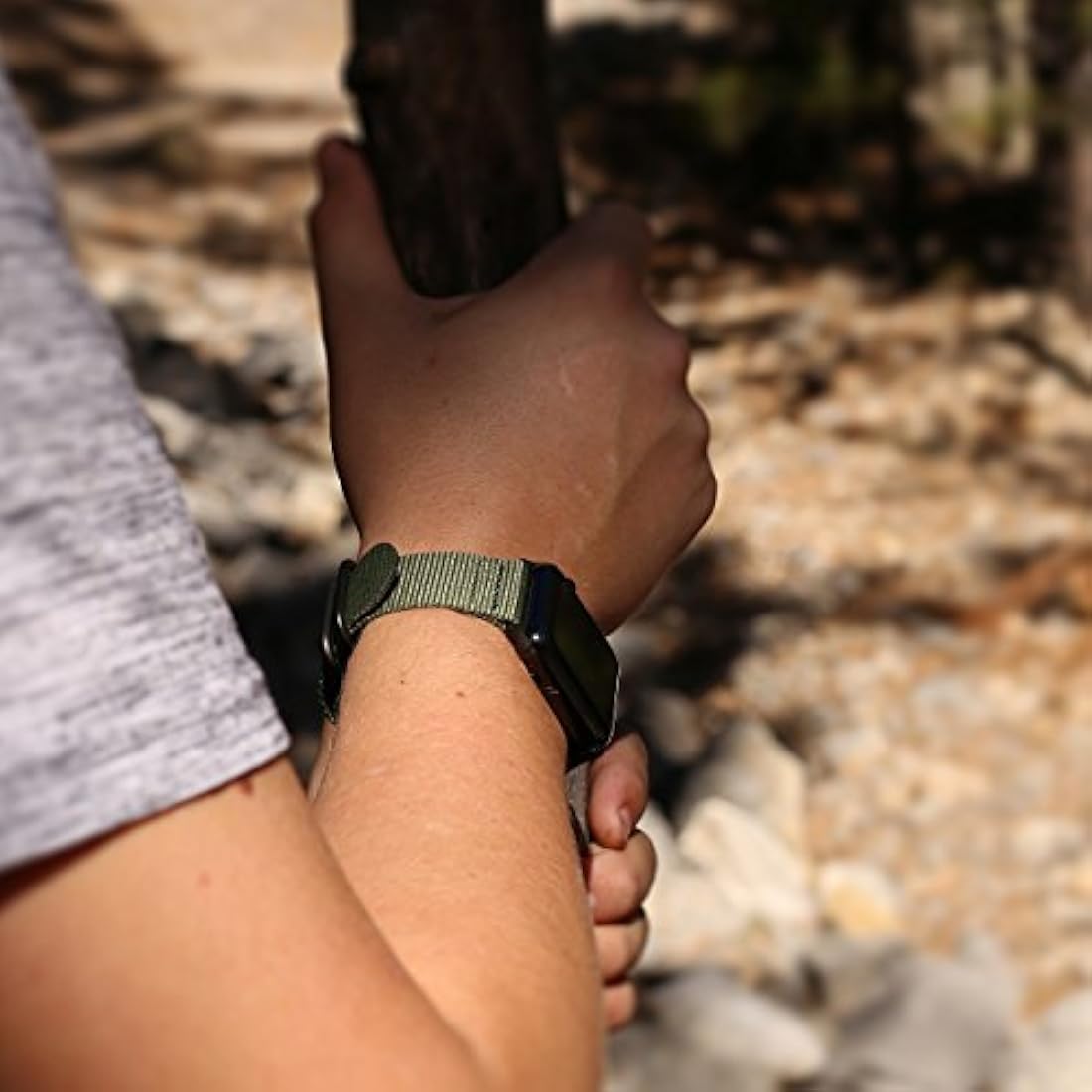 correa para la muñeca de nailon o cuero de calidad prémium