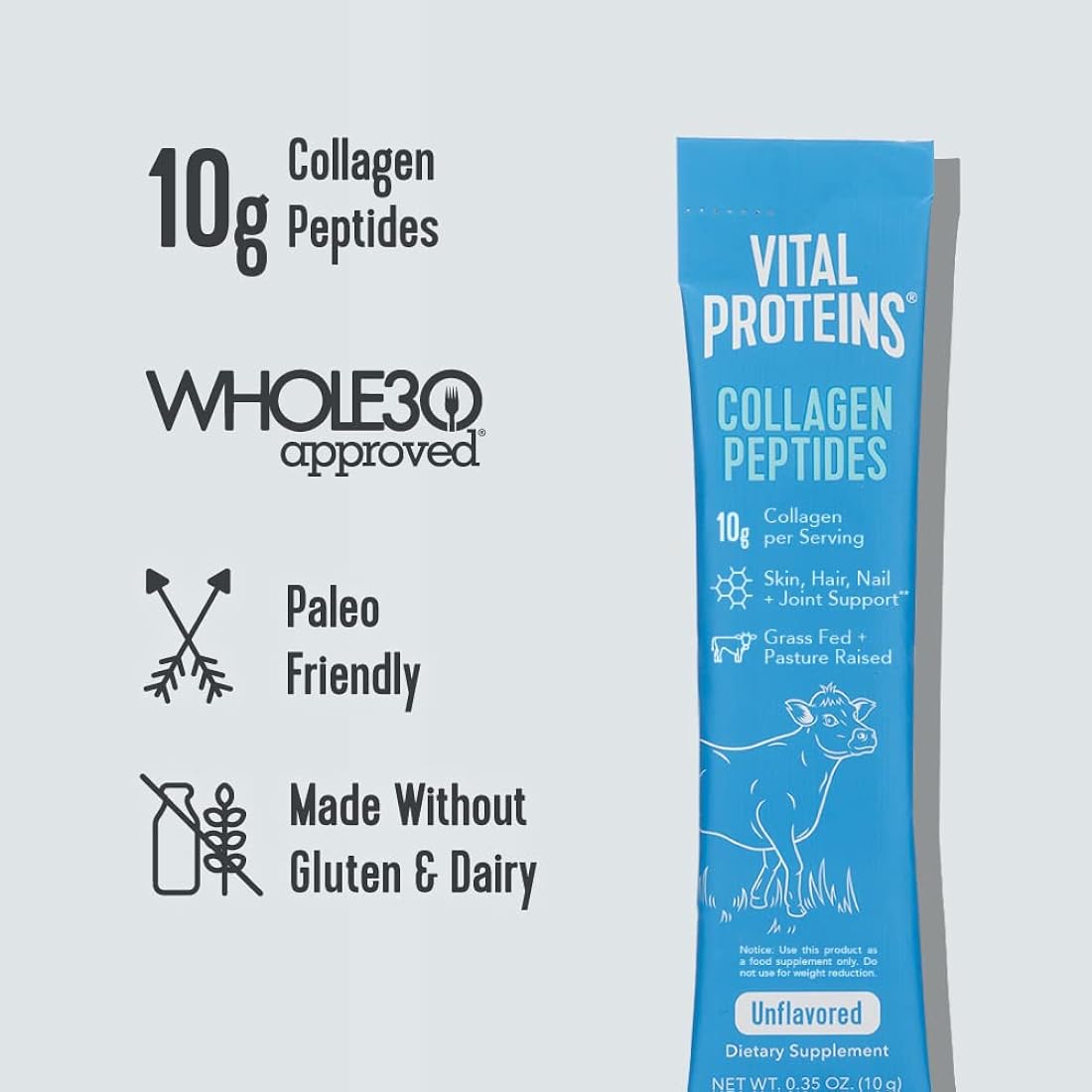 Suplementos Alimenticios de péptidos de colágeno en polvo