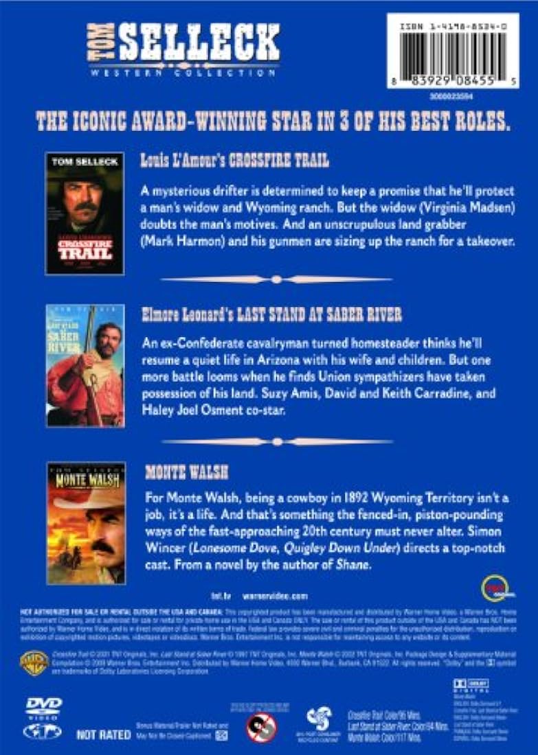 Tom Selleck colección occidental formato DVD