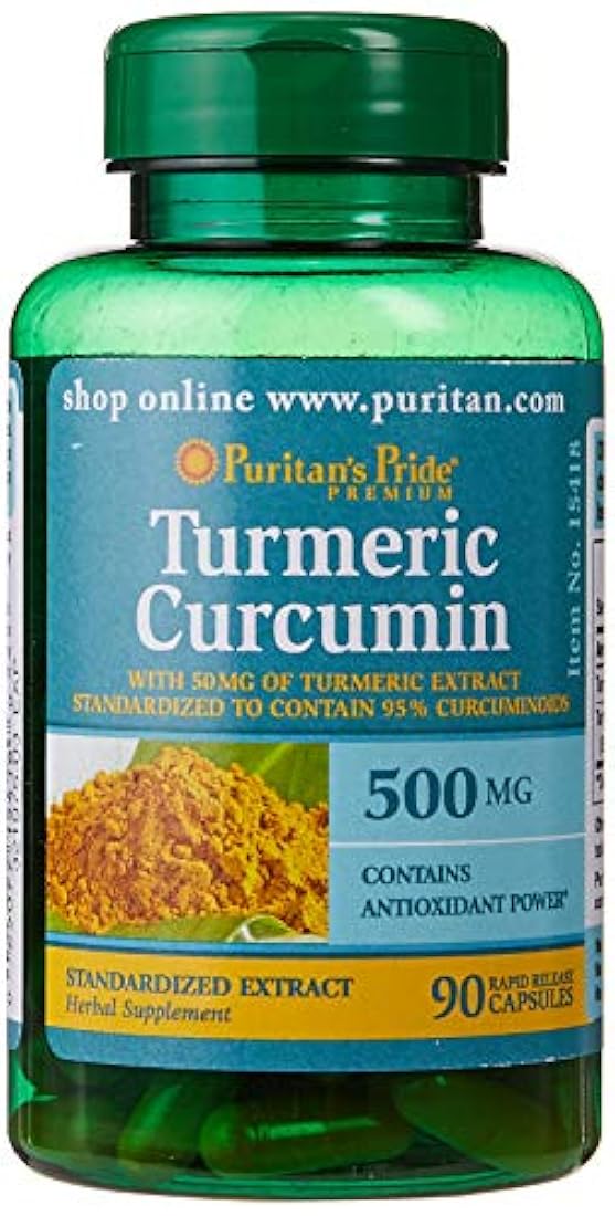 Curcumina 500 MG-90 Cápsulas