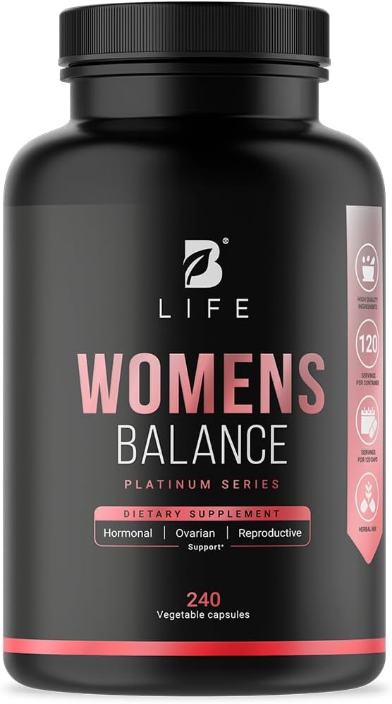 Suplemento Equilibrio Femenino B Life 240 caps 120 días