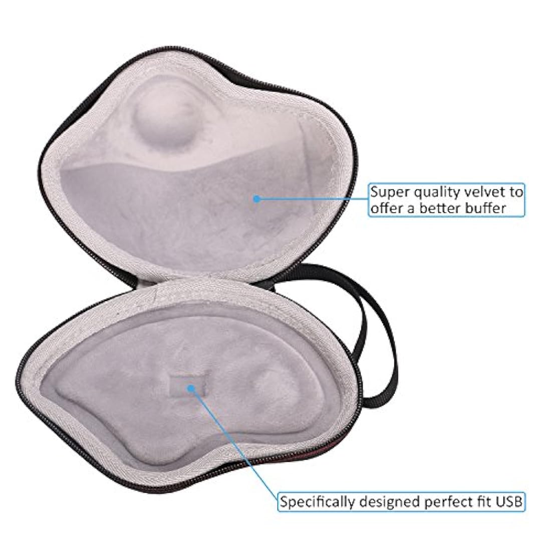 ltgem EVA Funda protectora dura de viaje bolsa