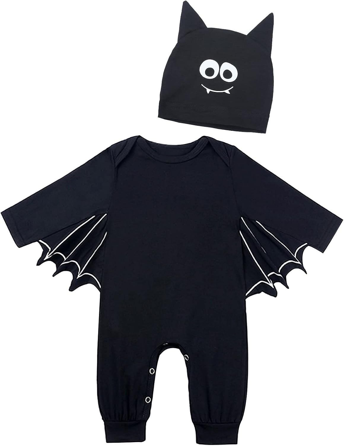 Disfraz de Murciélago AGQT para Bebé 0-24 Meses 2 Piezas