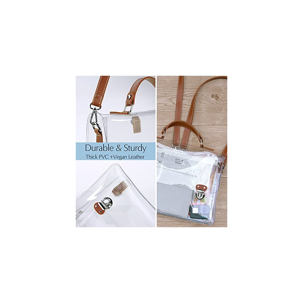 Bolsos de PVC transparente de hombro