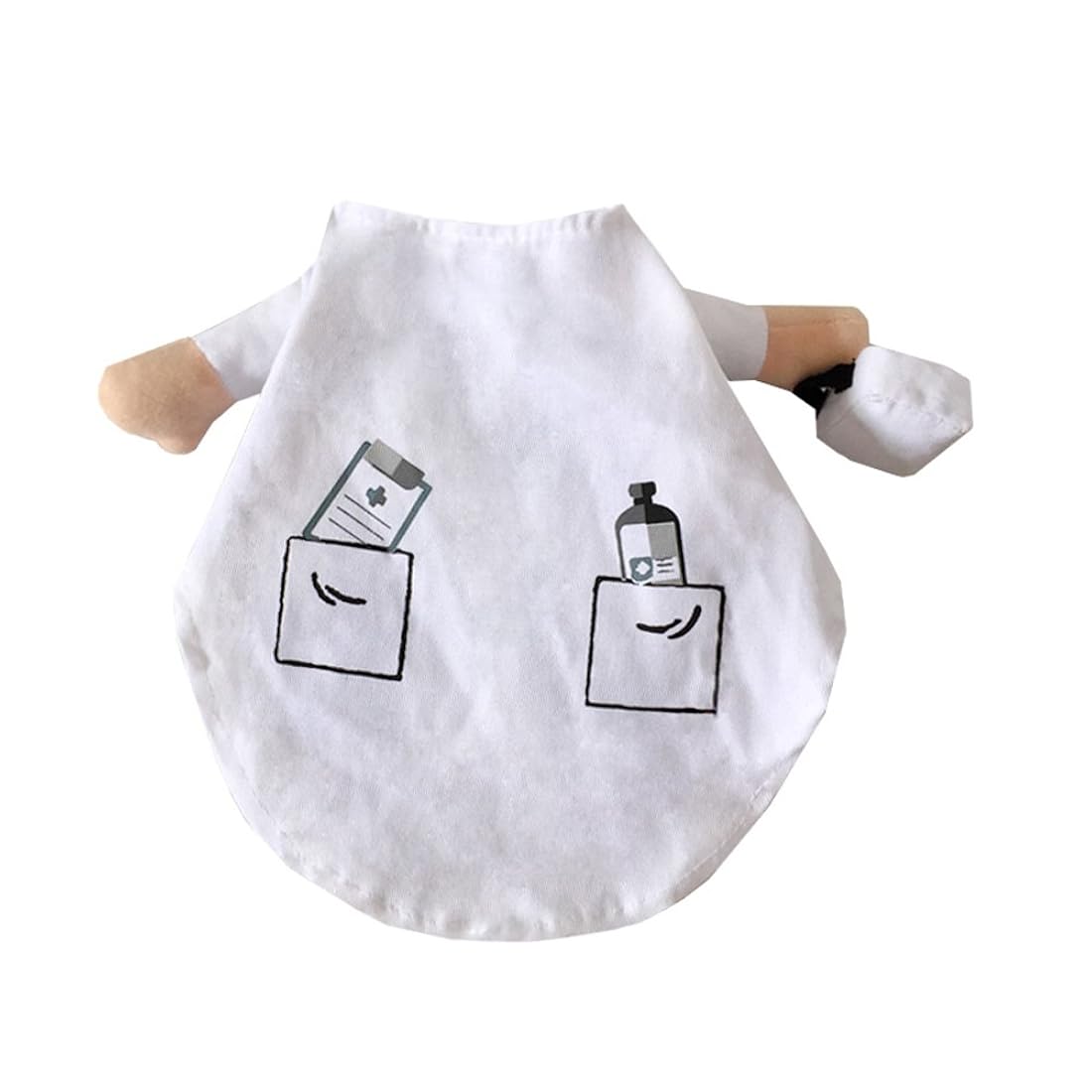 NACOCO Perro Gato Doctor Traje Mascota Doctor Ropa Halloween