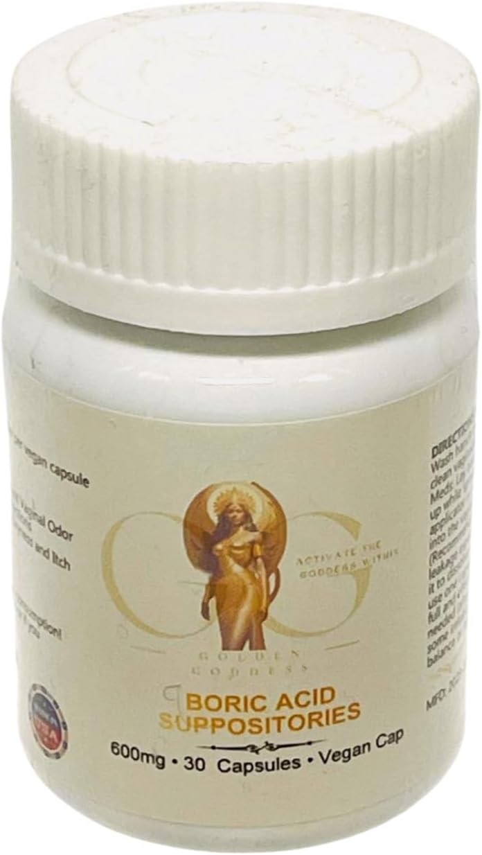 Supositorios de ácido bórico vaginales con aplicador