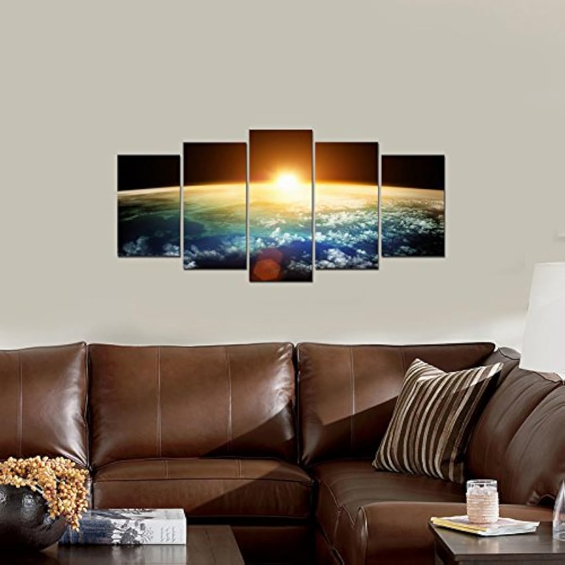 Paneles con modernas impresiones giclee de paisajes marinos