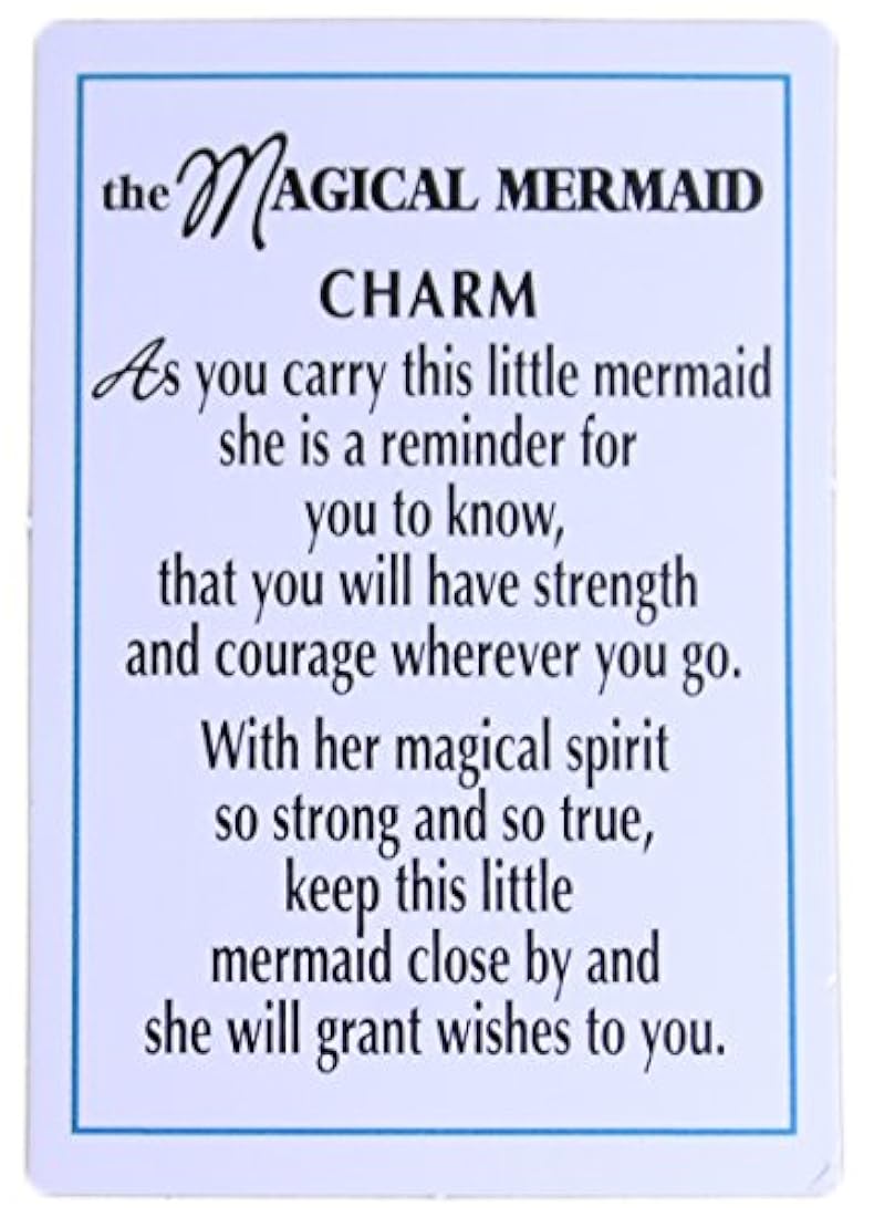 Amuleto para pedir deseos de The Magical Mermaid